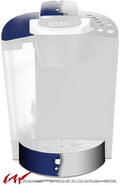 Decal Style Vinyl Skin compatible with Keurig K40 Elite Coffee Makers Ripped Colors Blue Gray (COFFEE MAKER NOT INCLUDED)