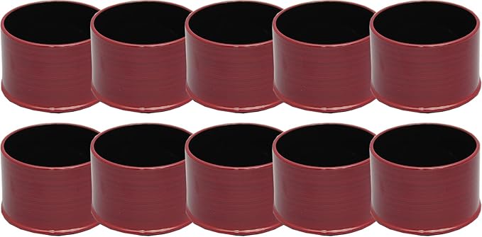 Hitsu Heat Resistant Made in Japan Dishwasher Safe High Rim Rice Machine Red Brush (Inner Black) (Parent) (10 Guests)