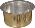 SEJAL SPECIAL Brass Tope (2 Liters) Golden Handi Rice Pot (Free wooden karchi) by Sejal Ayurveda