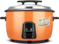 Large Rice Cooker (8L-45L) Commercial Thickened Non-stick Rice Cooker Automatic Insulation for Restaurants Canteens SchoolsUS/EU Used(8L)