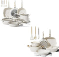 24 Pcs Cookware Set+Bazova 19 Pcs Cookware Set