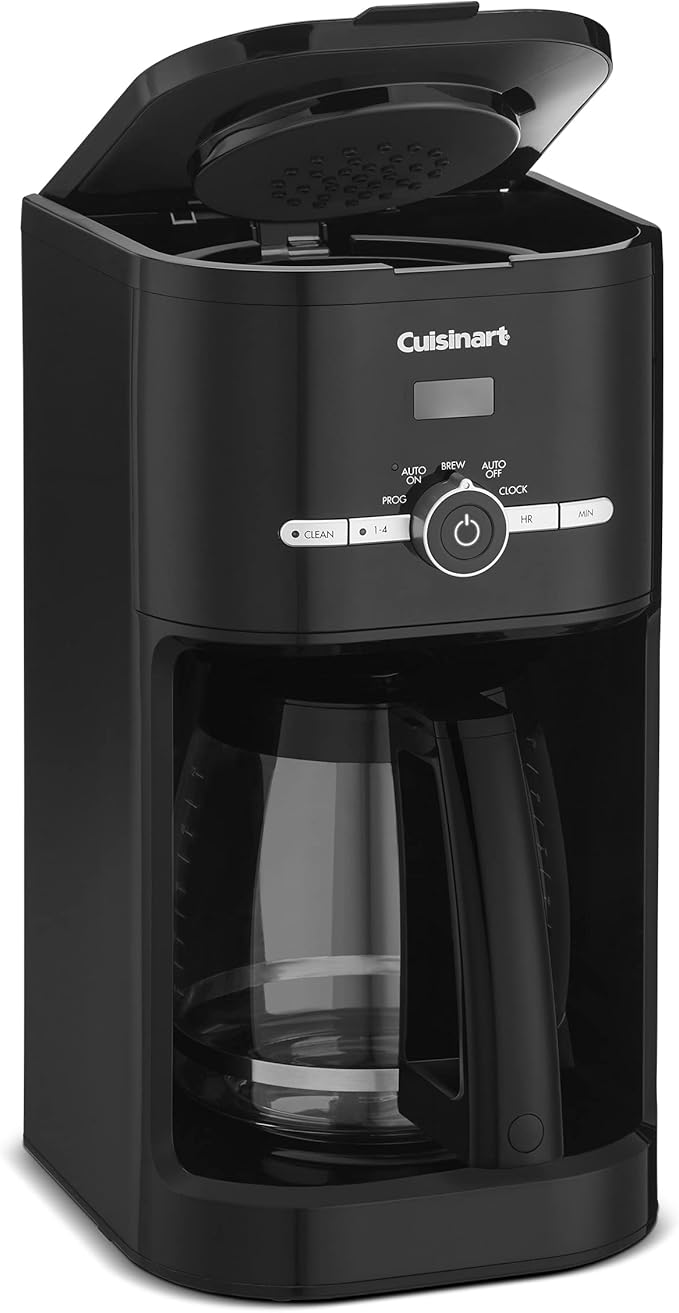 Cuisinart 12-Cup Programmable Coffeemaker Bundle with Gold Tone Filter