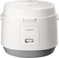 CUCKOO Basic Rice Cooker 10-Cup Uncooked / 20-Cup Cooked Large Rice Maker and Warmer with Nonstick Inner Pot Easy to Use with Auto Keep Warm Includes Steam Tray White (CR-1095)