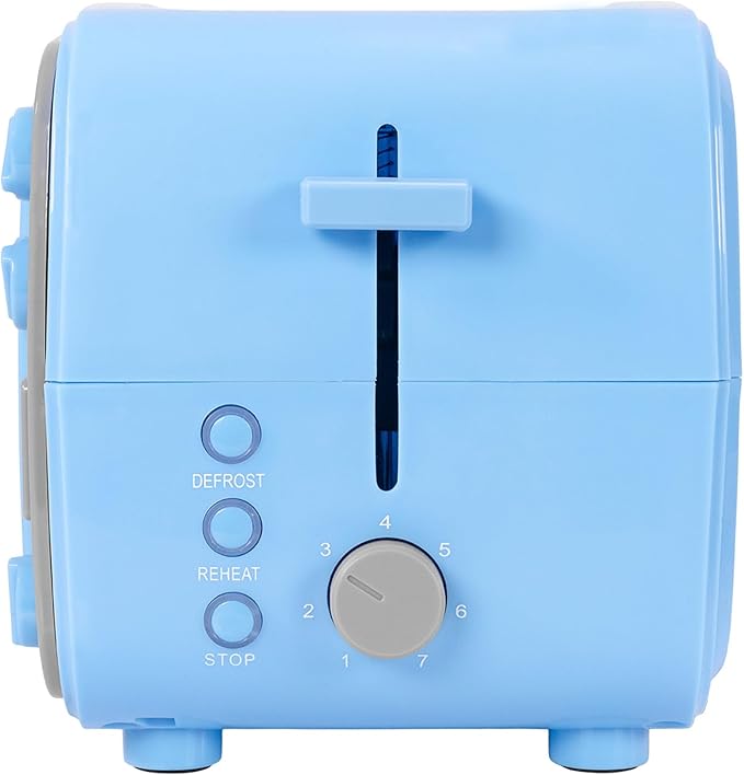 Uncanny Brands Bob Ross Retro TV Toaster with Light Up Frame Two Slice Model with Bob Ross Artwork Themed Kitchen Appliance