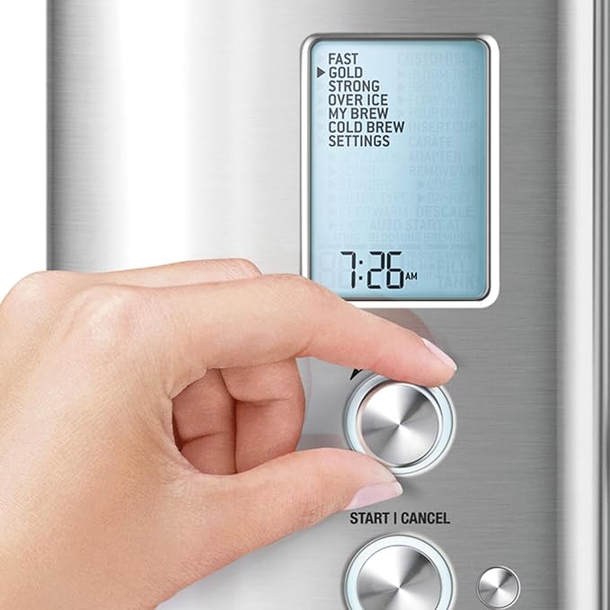 Breville BDC400BSS Precision Brewer Drip Coffee Maker Brushed Stainless Steel Glass Carafe