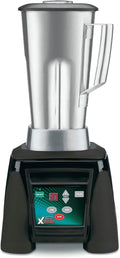 Waring Commercial MX1100XTS 3.5 HP Blender with Electronic Keypad 30 Second Countdown Timer Pulse Feature and a 64 oz Stainless Steel Container 12-V 5-15 Phase Plug