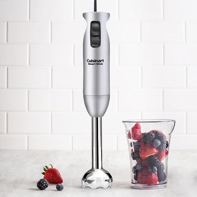 Cuisinart CSB-75BC Smart Stick 200 Watt 2 Speed Hand Blender Brushed Chrome
