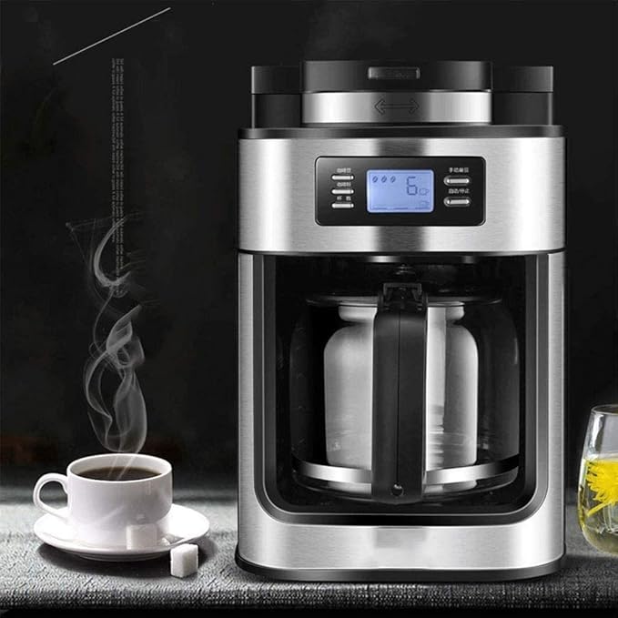 Drip Coffee Maker Grind and Brew Automatic Coffee Machine with Built-In Burr WIFI Automatic American Coffee Machine Coffee Grinder