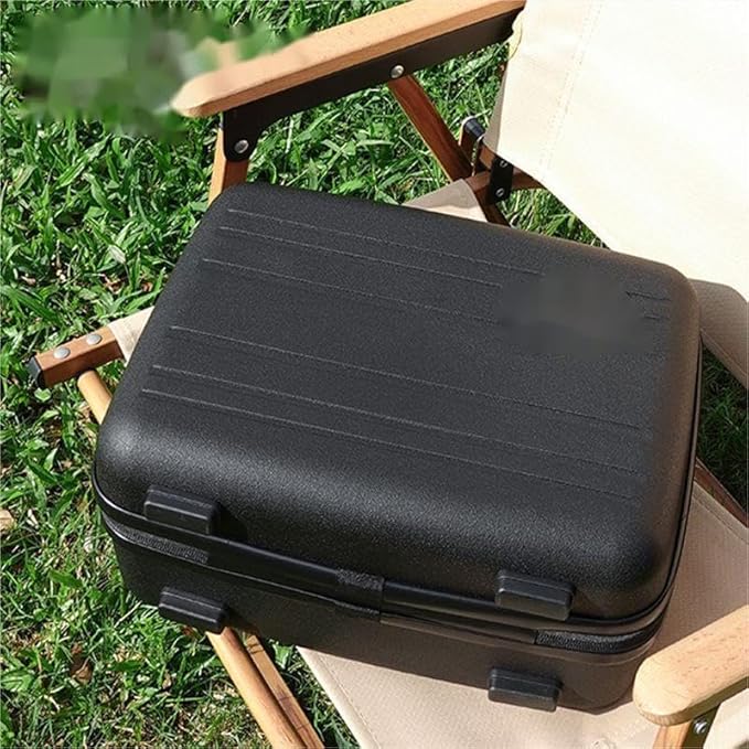 Outdoor Pour Over Coffee Maker Set Portable Brewing Coffee Set Black Metal Box for Traveling CampingHiking