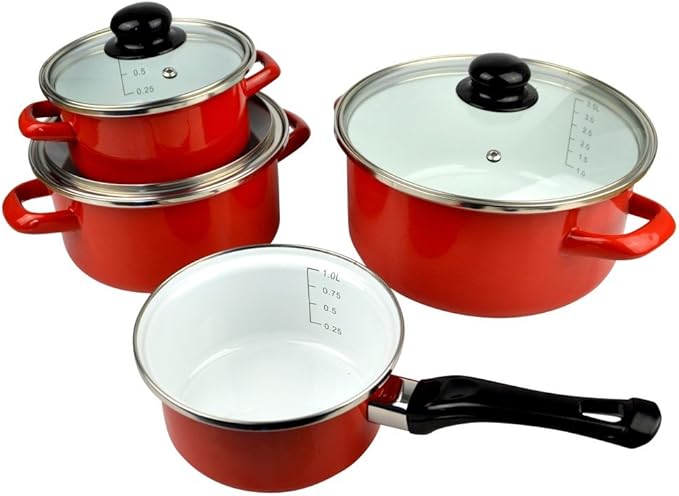 TV Unser Original Bratmaxx 02699 Enamel Cooking Set