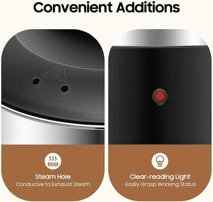 5.2L Coffee Urn 30 Cup Coffee Maker 1000W Stainless Steel Electric Coffee Percolator Fast Heating Large Capacity Beverage Dispenser for Parties Offices Events(Silver)