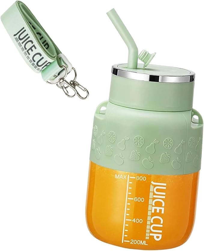 Travel USB 1000mAh Battery 700ml Portable Juicer with Ice Crush for Outdoor Office Protein Shakes Travel Blender Cup