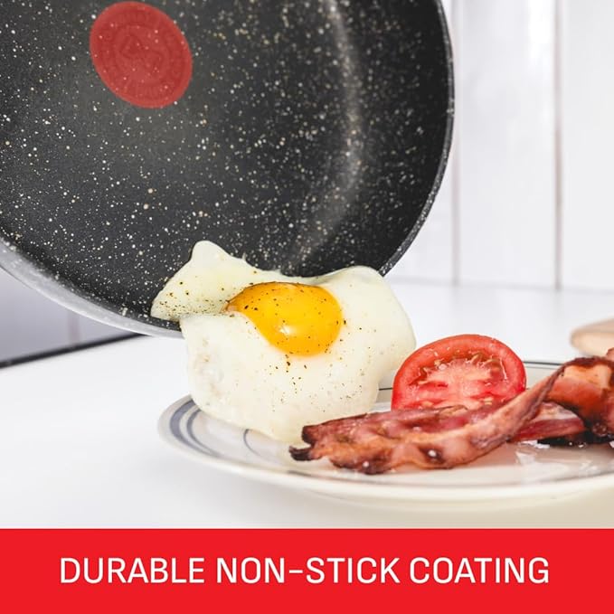 Tefal Origins 5 Piece Stone Pots and Pans Set