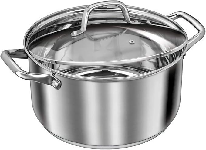 SML-MGK-14 Stainless Steel Cookware Set - Non-Stick Coating - Dishwasher Safe - Suitable for Any Hob - MGK-14