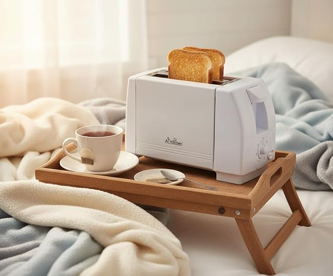 J&ampV TEXTILES Cool Touch Toaster with 6 Temperature Settings &amp Extra Wide 1.25 Slots for Bagels Waffles Specialty Breads Puff Pastry Snacks ETL Certified 2 Slices (White)