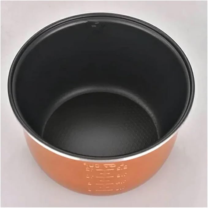 2L 3L 4L 5L Gold Rice Cooker Pot Aluminum Alloy Tank for Intelligent Rice Cookers Bowl Tank(Bowl 26cm 4L)