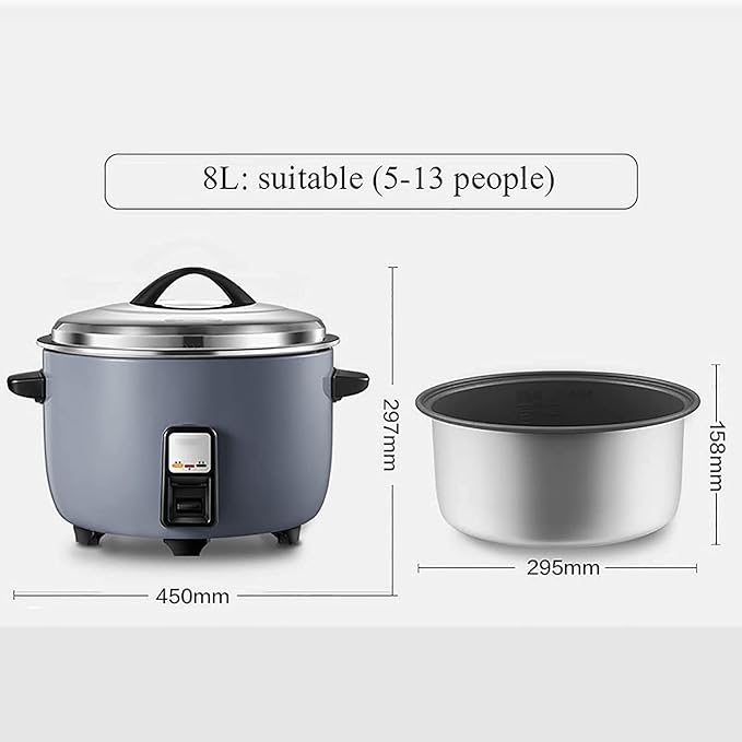Household Electric Rice Cooker Commercial Non-Stick Large Rice Cooker Automatic Insulation For Hotels Restaurants Canteens Schools(23L)