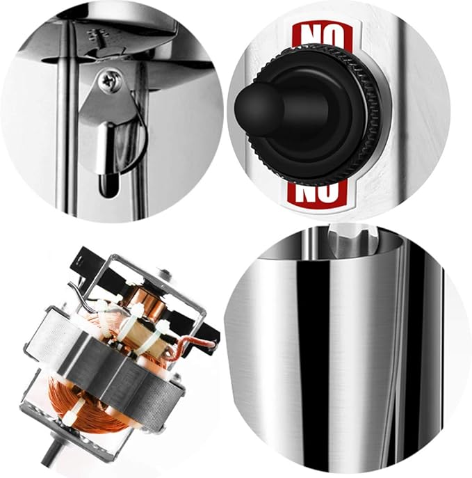 Commercial Milkshake Maker Machine Single Head Electric Milk Shake Machine Stainless Steel Milkshake Blender with Double Disc Mixing Shaft 180W 110V 2-Speed 18000RPM Drink Mixer Malt Maker Machine