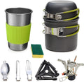 DS-101 Portable Outdoor Camping Cooking Set Picnic Boiler Cookware Combination (Black) Cookware Set Cookware Picnic Boiler Cookware (Color : Black)