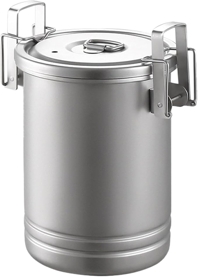 2025 New Upgrade Stainless Steels Steaming Pots Camping Hiking Rice Cooker Outdoor Portable Picnics Cookware Stainless Steels Steaming Pots for Outdoor Traveling Hiking (1 PC)