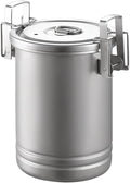 2025 New Upgrade Stainless Steels Steaming Pots Camping Hiking Rice Cooker Outdoor Portable Picnics Cookware Stainless Steels Steaming Pots for Outdoor Traveling Hiking (1 PC)