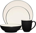 Noritake Colorwave Graphite 4-Piece Coupe Place Setting Service for 1