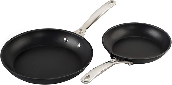 Le Creuset Toughened Nonstick PRO Cookware Set 2 pc. (8 &amp 10 Fry Pan)