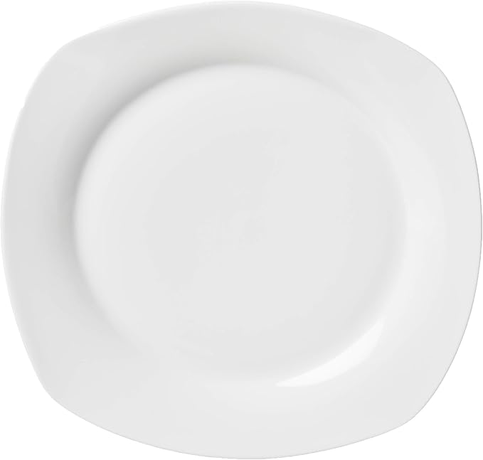 10 Strawberry Street 45-Piece Square Dinnerware Set White