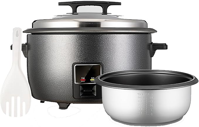 Commercial Rice Cooker/WarmerOne-Touch Rice Cooker and Steamer8-45L Extra-Large Capacityfor RestaurantsHotels and Catering Rice Cooker(13L)