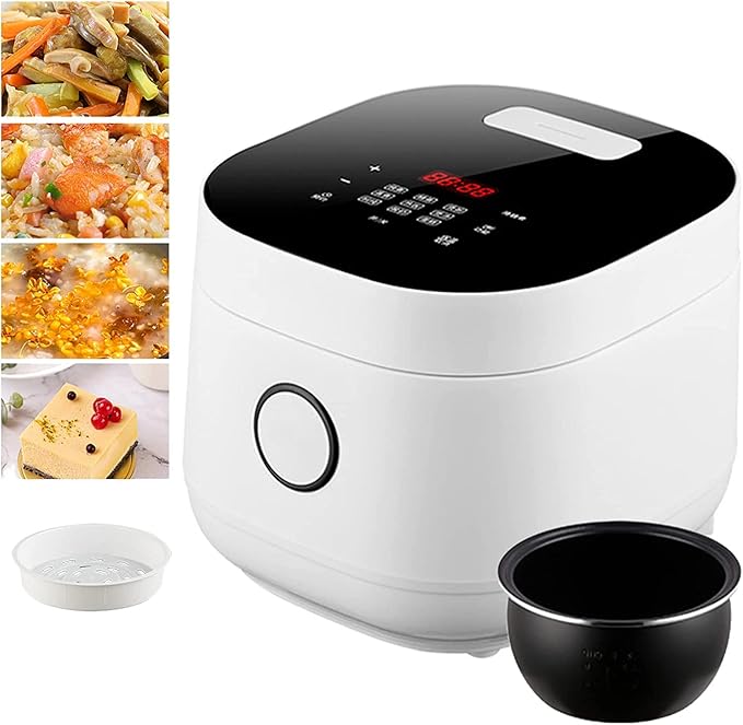 Portable Mini Rice Cooker 3L Electric Non-Stick Rice Cooker Multi-Function Rice Cooker for Porridge and Rice Cooker(3l) (3l)