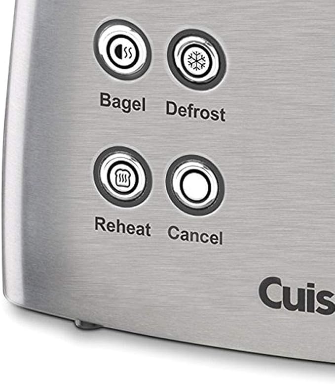 Cuisinart CPT-415P1 Countdown Metal Toaster 2-Slice Brushed Stainless