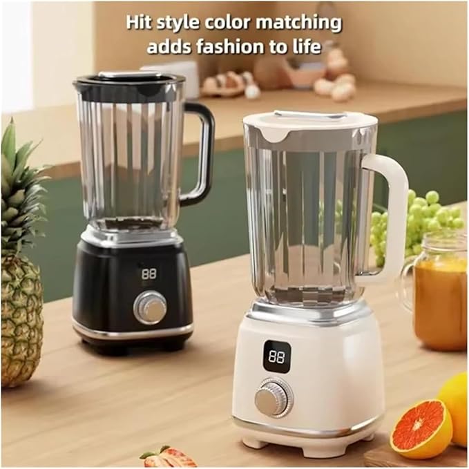 Juicer Machine Rechargeable Household Juice Blender 600ml 10-Blade 304 Stainless Steel 3000mAh Rechargeable Battery 2 Speed to Makes Juice Nut Milk &amp Sorbet (White)