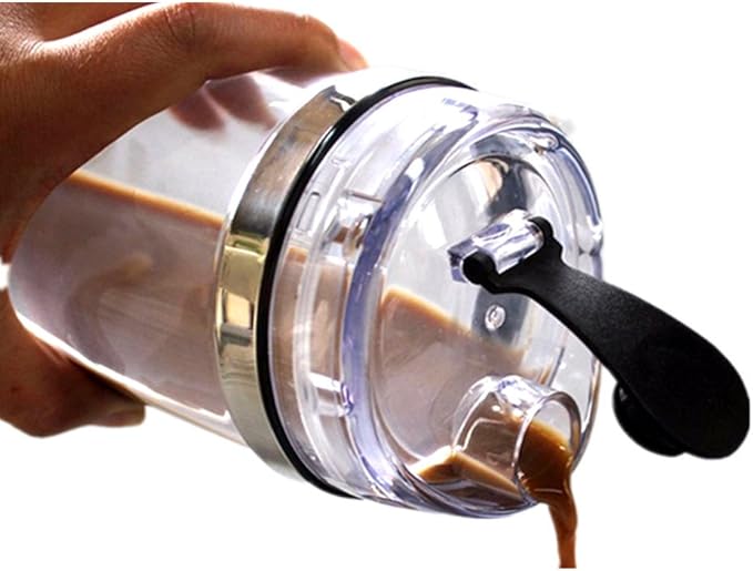 Eleoption® Protein Shaker - Electric Protein Shaker Bottle From Fusion Mixer! This Battery Powered Protein Shaker Bottle Effortlessly Mixes Your Powdered Supplements