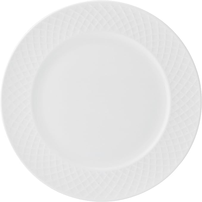 Mikasa Trellis Bone China Lightweight Chip Resistant 40 Piece Dinnerware Set Service for 8