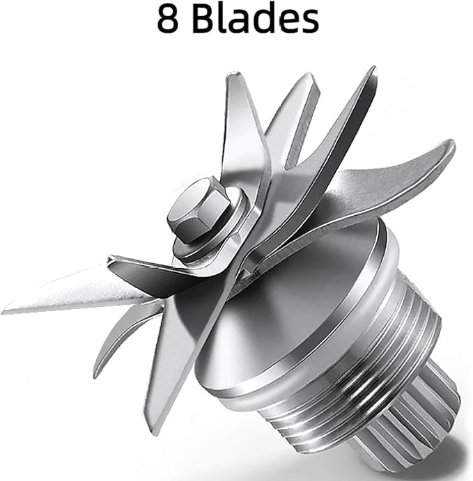 Personal Mini Juice Blender Portable Rechargeable Fruit Mixer 340ml Portable Juicer Cup with 8 Blades 40s Blending Fast and Easy to Clean USB Charging for Breakfast Travel Fitness