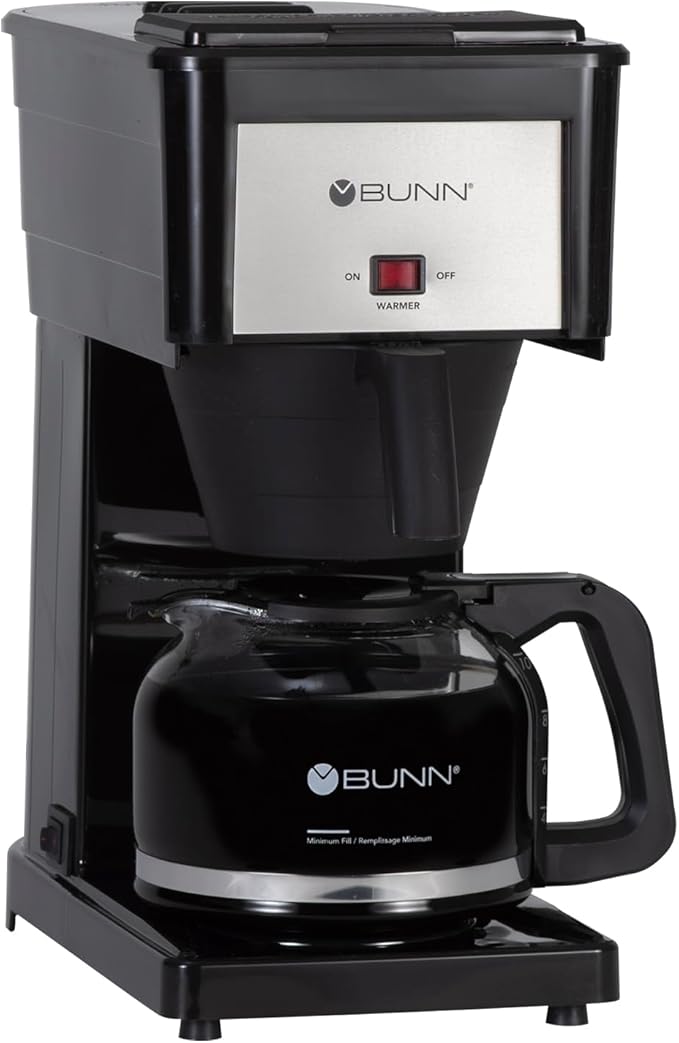 BUNN GRB Velocity Brew 10-Cup Home Coffee Brewer Black