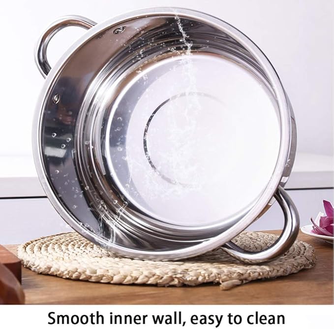 Cookware-Set 5-PieceCooking Pot Set With Full Stainless Steel Lid All Types Of Cookers Induction Gas Ceramic Electric Cookware