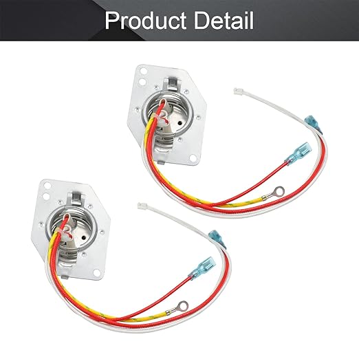 Fielect 2Pcs Rice Cooker Thermostat Sensor Adjustable Bimetal Rice Cooker Heating Temperature Controller Magnetic Steel 250V 15A N.C