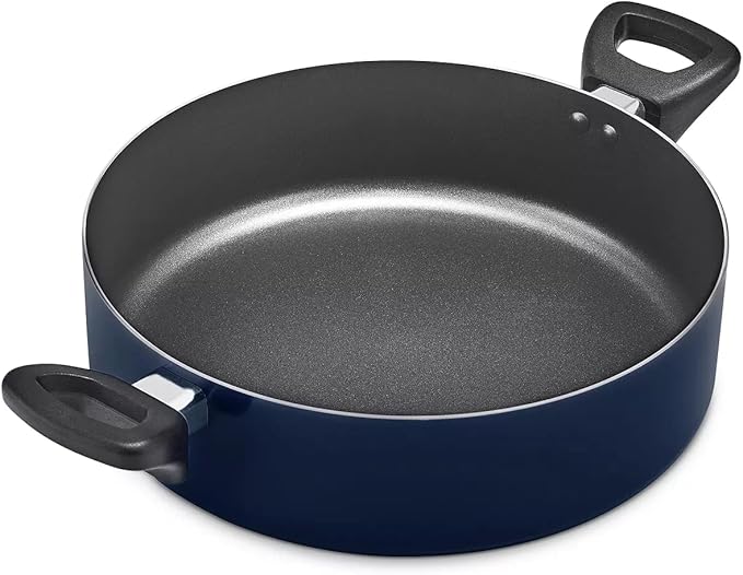 Bella 5-pc. Nonstick Everyday Pan Set in Navy Blue