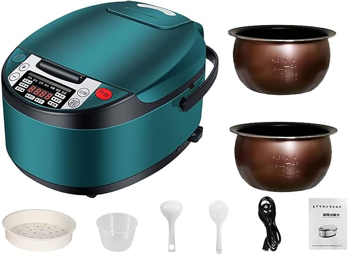 Rice Cooker Smart Home Multi-Function Rice Cooker 24H Reservation Rice Cooker for 1-4 People (A) (B)
