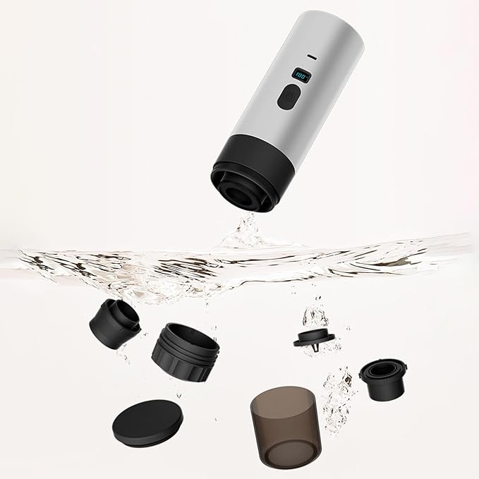 Single Button Operations Capsuled Coffee Maker Detachable Parts Fast Systems Portable Design For Car Camping