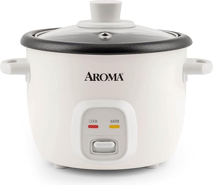 4-Cups (Cooked) 1Qt Rice &amp Grain Cooker (Renewed)