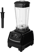 3HP 2200W Heavy Duty High Speed 45000RPM Smoothie Blender 68 Ounce (2L) Capacity Black