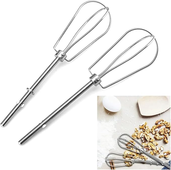 Stainless Steel Hand Pressure Semi-automatic Egg Beater Hand Mixer Turbo Beaters W10490648