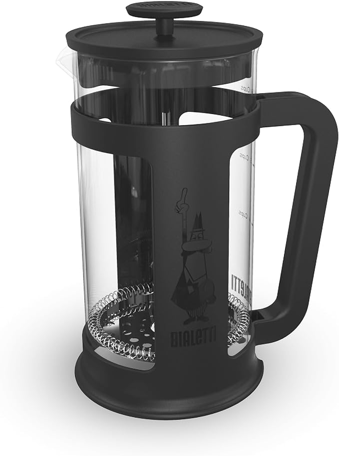 Bialetti French Press 350ml Smart Coffee Maker Black