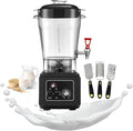 Countertop Blender - 45000RPM Food Processors &amp Nuts Grinder for Fruit Nuts &amp Ice - 3 Piece Kit Includes 1× Ginger Grater 1× Cheese Grater 1× Garlic Mincer11L15L