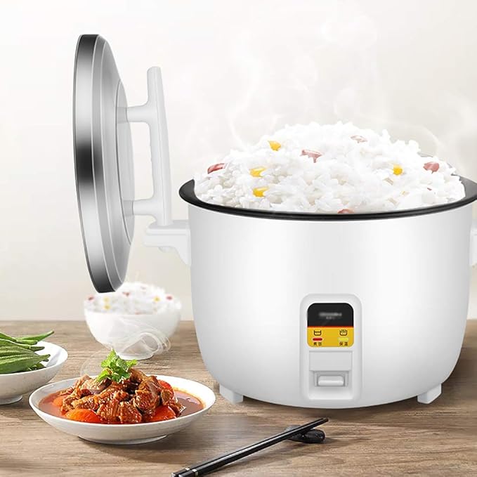 Household Rice Cooker Large Capacity 8L /10L /13L /18L /23L Canteen Hotel Commercial Hotel Home Old-Fashioned Large Rice Cooker 4-40 People(13L)