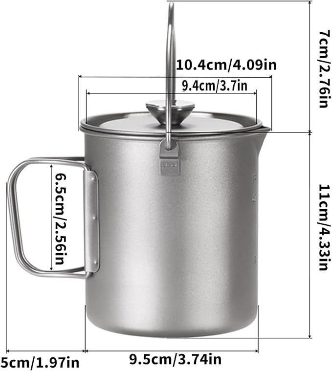 Outdoors Metal Coffee Presses Portable Travels Mugs with 30° Spouts Leak Filter Cup Coffee Plunger Metal Coffee Maker