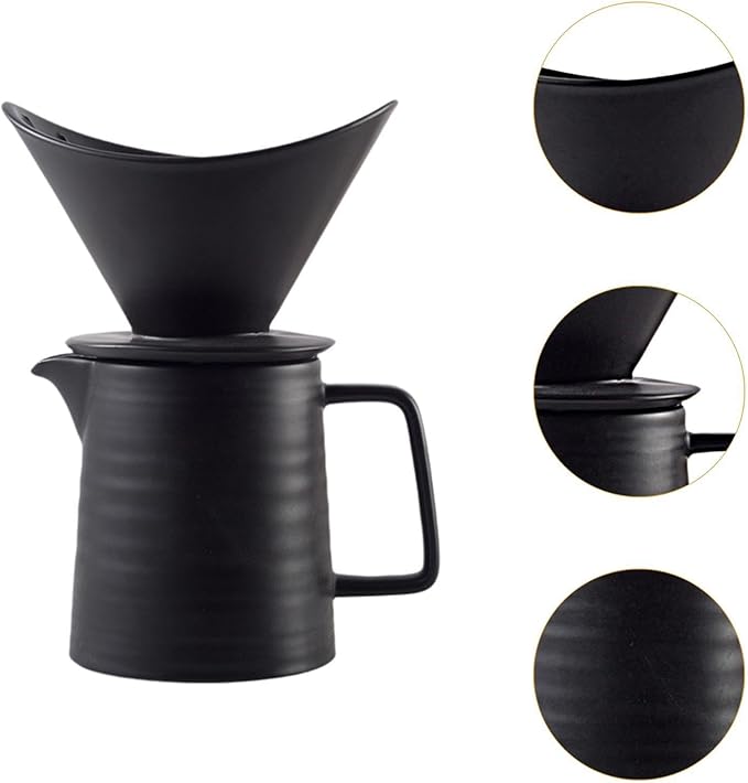 Pour Over Coffee Maker SetCoffee DripperCoffee ServerReusableCoffee BrewerHandmade for CafeHome