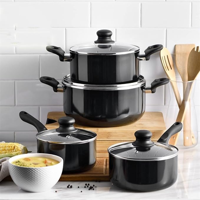 Kitchen 4 Piece w/Forged Aluminium Pan Set Kitchen Utensils Various Kitchen Pots (Color : A Size A (A